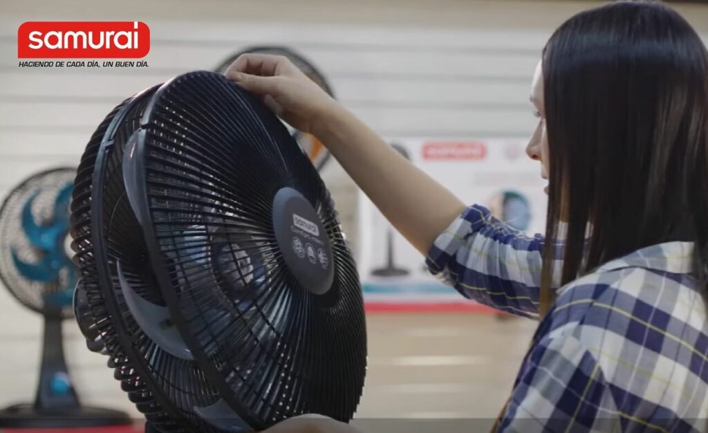 ventilador samurai limpieza